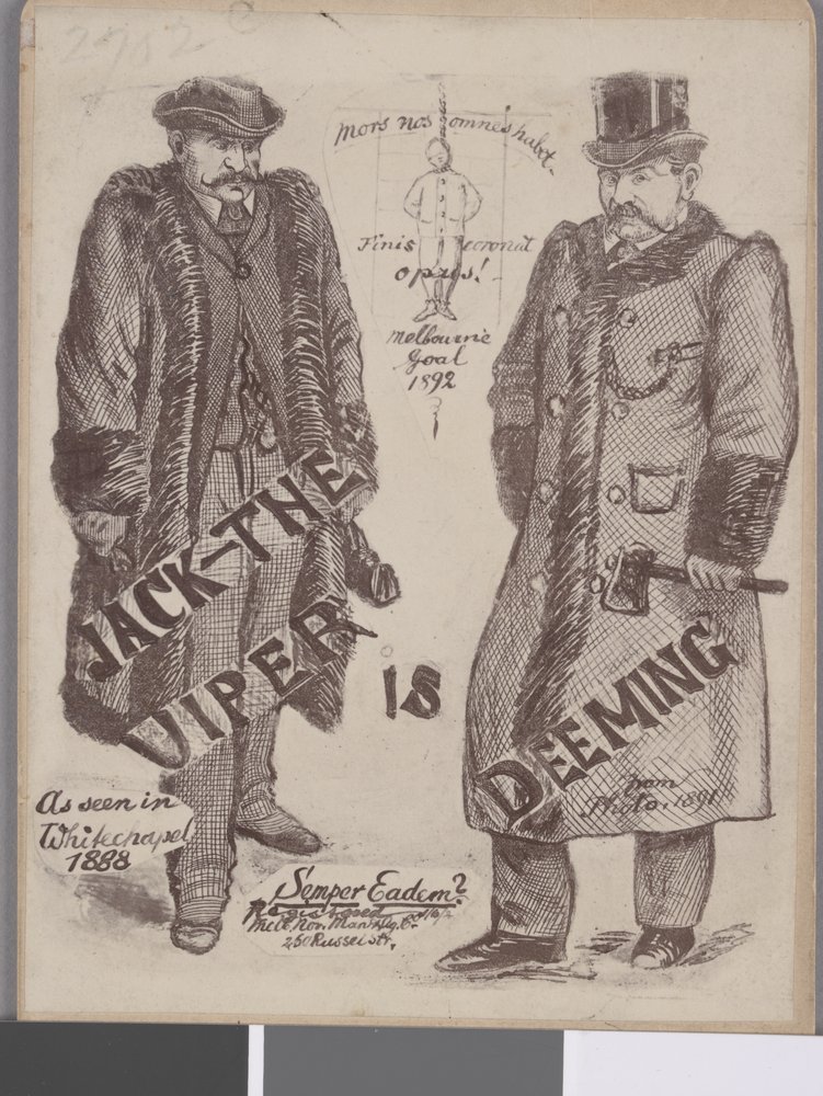 Frederick Bailey Deeming (1892). Period illustration: an artist's impression, not a photograph or verified likeness